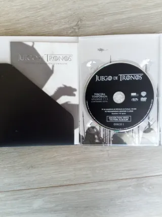 Juego de Tronos T3 DVD