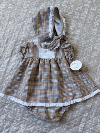 Jesusín Bebé 6 meses a cuadros