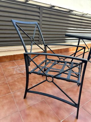 6 Sillas Terraza + Mesa Regalo