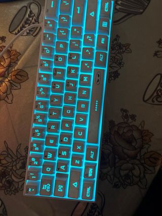 Teclado RGB Magegee TS91 Blanco