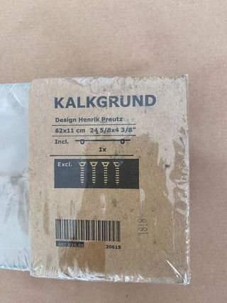 Estante Cristal IKEA KALKGRUND Plata