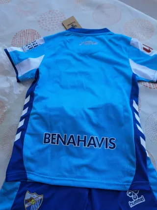 Attrezzatura calcio bambino Málaga CF