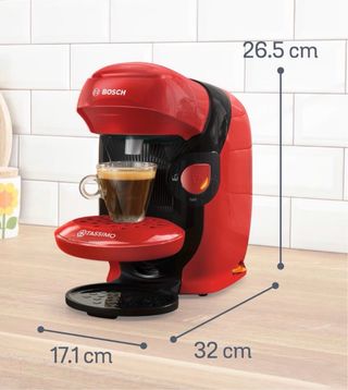 Cafetera Bosch Tassimo Style Roja