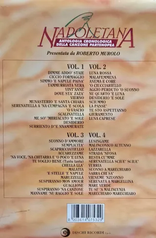 Cofanetto Canzoni Napoletane