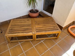 Dos Módulos Sofá Exterior IKEA NAMMARO