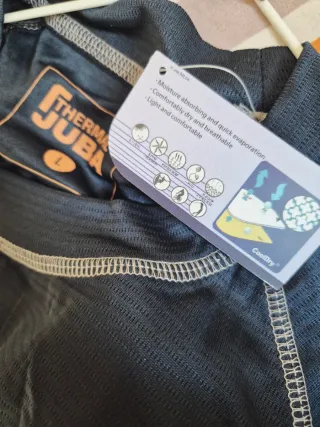 Conjunto térmico con la etiqueta