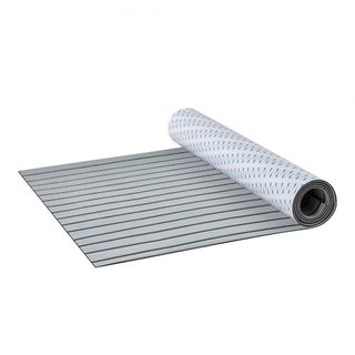 Suelo para Barcos, Cubierta de Espuma EVA 240 x 89.9 cm, Suelo Autoadhesivo Antideslizante, Alfombra Marina de 2.2 m² para Barcos, Yates, Pontones, Cubierta de Kayak