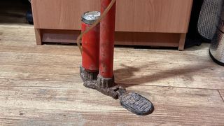 Inflador manual vintage