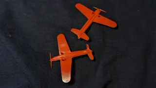 Aviones Plástico Montaplex sobre sorpresa