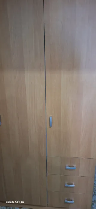 Armario Ropero 3 Puertas Madera