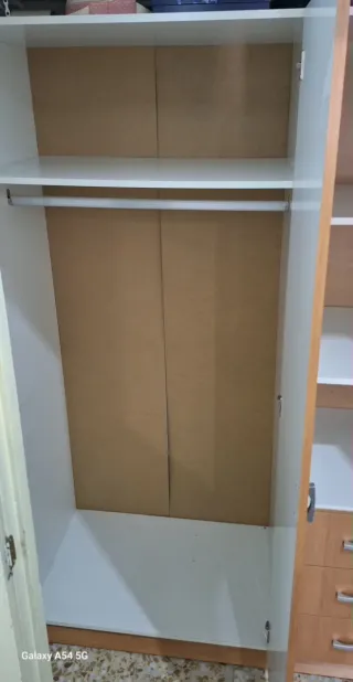 Armario Ropero 3 Puertas Madera