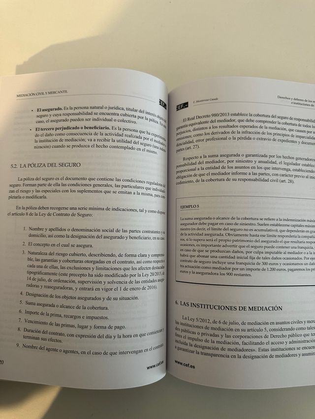 Mediación civil y mercantil