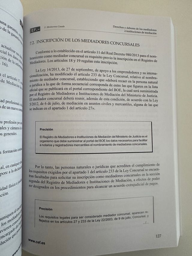 Mediación civil y mercantil