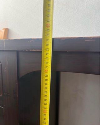 Escritorio madera 4 cajones