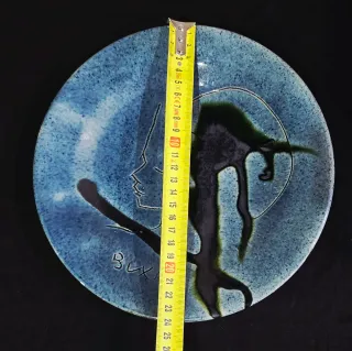 Pareja Platos Cerámica Artística BUXO