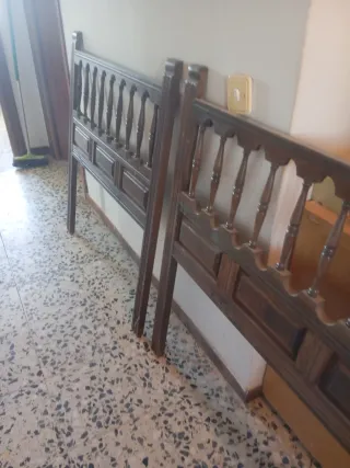 2 cabecero Castellano 90cm Madera