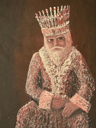 Óleo Original - Rey de las Velas - Jouko Järvinen