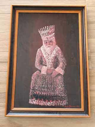 Óleo Original - Rey de las Velas - Jouko Järvinen