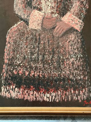 Óleo Original - Rey de las Velas - Jouko Järvinen