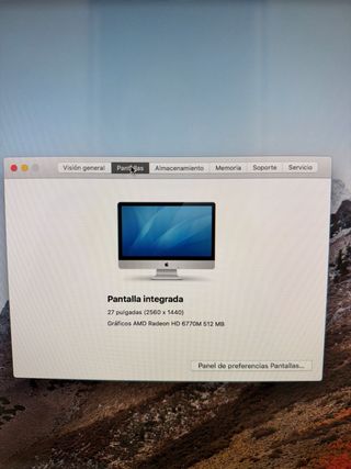 iMac 2011 Argento