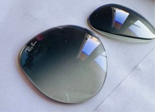 Cristales Ray-Ban Aviador T.55 degradado azul