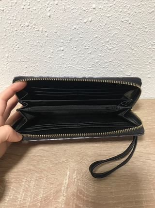 Cartera/Billetera Tigre con frase Ale-hop