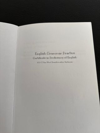 English Grammar Practice - Certificate in Profi...