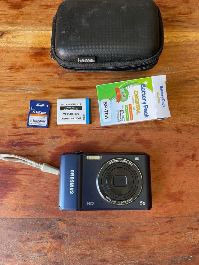 Cámara Samsung ES90 Azul 14.2 megapixeles,