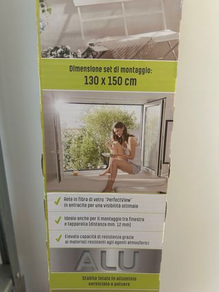 Mosquitera Aluminio Ventana 130x150cm