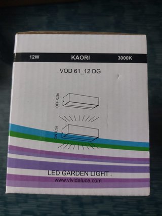 Applique LED Kaori Vivida