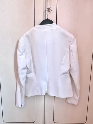Blazer corto H&M bianco tg M