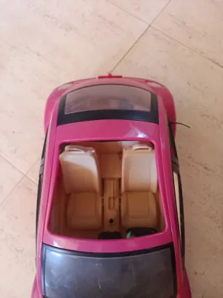 Coche Barbie Rosa VW Escarabajo