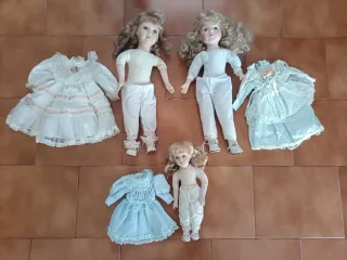 Muñecas de Porcelana Antiguas