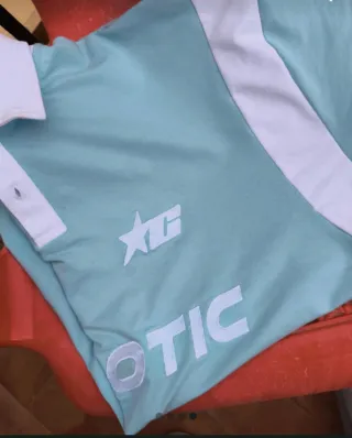 Camiseta estampada Azul y Blanca new yorker