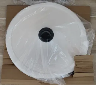 Silla alta blanca moderna