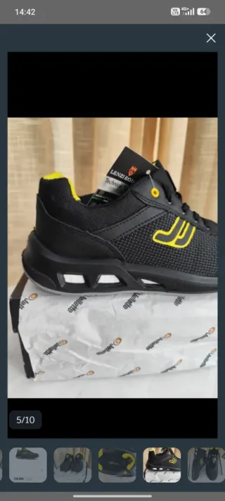 Zapatillas seguridad S3.    ¡¡ 130€ en tienda !!