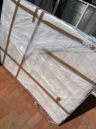 Somier base cama y colchón viscoelástico
