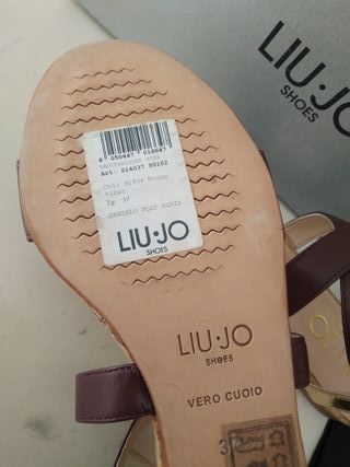 Sandali Liu Jo marrone e oro