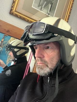 Casco Moto Vintage Talla M