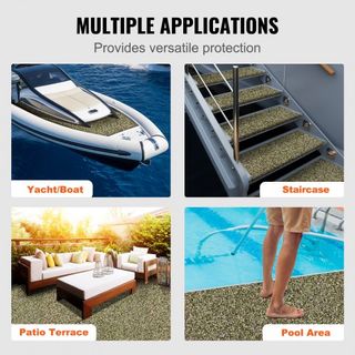 Suelo para Barcos, Cubierta de Espuma EVA 94.5" x 23.6", Suelo Autoadhesivo Antideslizante, 31.1sq.ft 2 Rollos de Alfombra Marina para Barcos, Yate, Pontón, Cubierta de Kayak