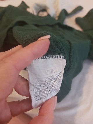 Sudadera Vans Verde Talla L