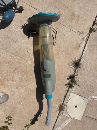Aspirador Piscina Gris/Turquesa