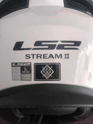 Casco Moto Integral LS2 Blanco