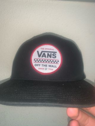 Gorra Vans Negra Ajustable