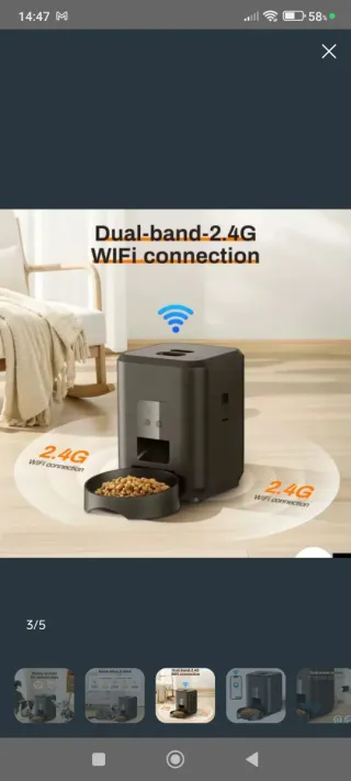 Comedero automático para mascotas NUEVO A ESTRENAR