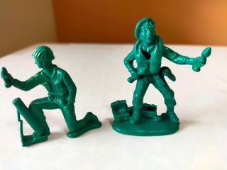 Lotto 2 soldatini verdi