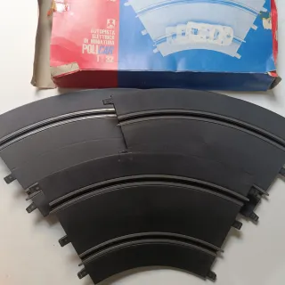 Lotto 5 Piste Policar Polistil 1:32 - Vintage