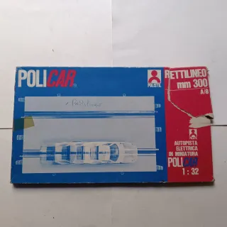 Lotto 5 Piste Policar Polistil 1:32 - Vintage