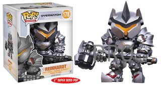 Funko Pop Reinhardt. Overwatch (Caja Dañada)