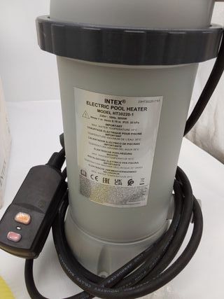 Intex 28684 - Calentador eléctrico para Piscinas de hasta 457 cm, Multicolor